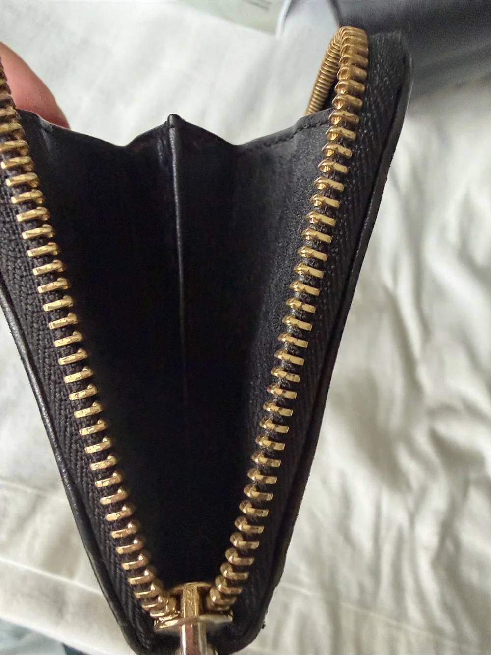 Michael Kors Black Tote with Signature MK Zip Wallet